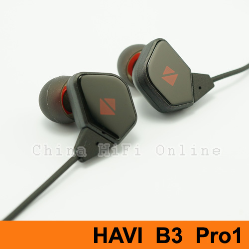 HAVI B3 프로 1 Pro1 (ProI 프로-1) 듀얼 드라이버 고 충실도 품질 내부 인 이어 이어폰/HAVI B3 Pro-1 Pro1 (ProI Pro-I) Dual-Driver High Fidelity Quality Inner-Ear Earphones
